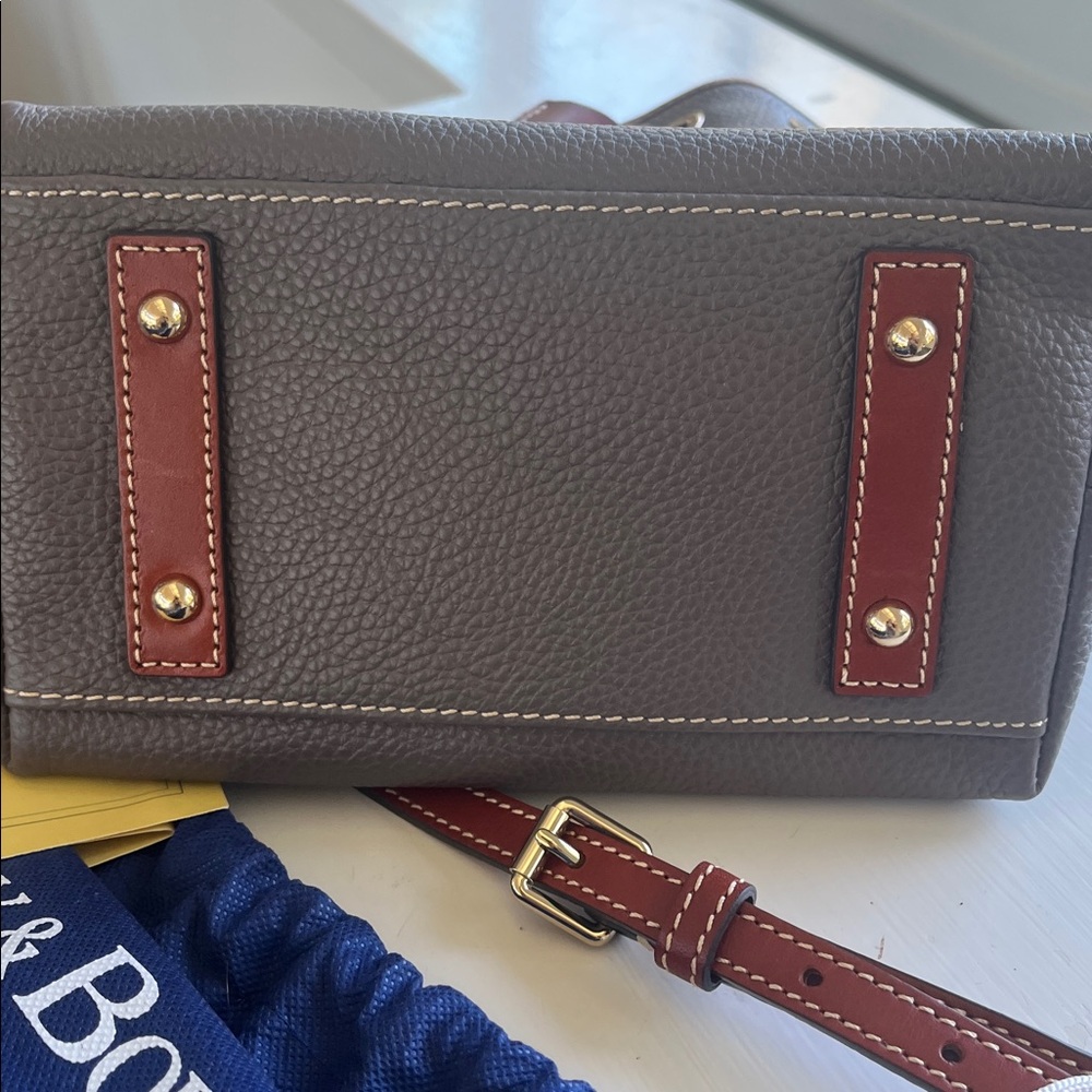 NWT Dooney & Bourke Aimee Crossbody in Elephant - Picture 6 of 8